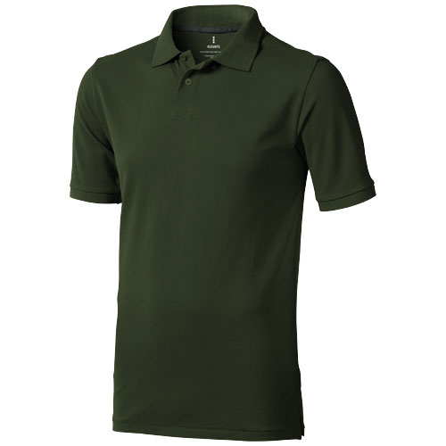 Polo publicitaire homme 200g - CALGARY Vert militaire